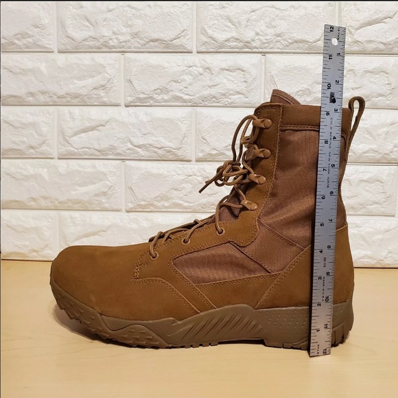Under Armour Jungle Rat Coyote Tactical Boots Mens Size 14 Brown US Army - Picture 4 of 8